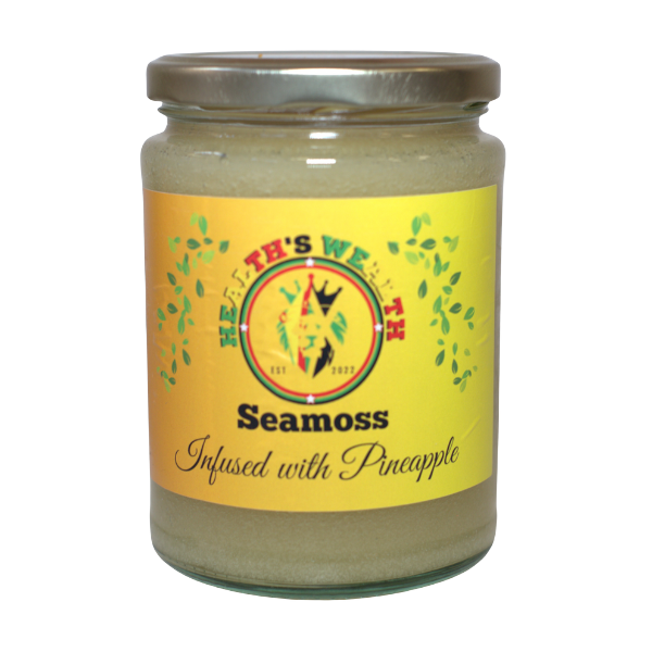 Seamoss Infused with Pineapple - (250 and 500 ml)