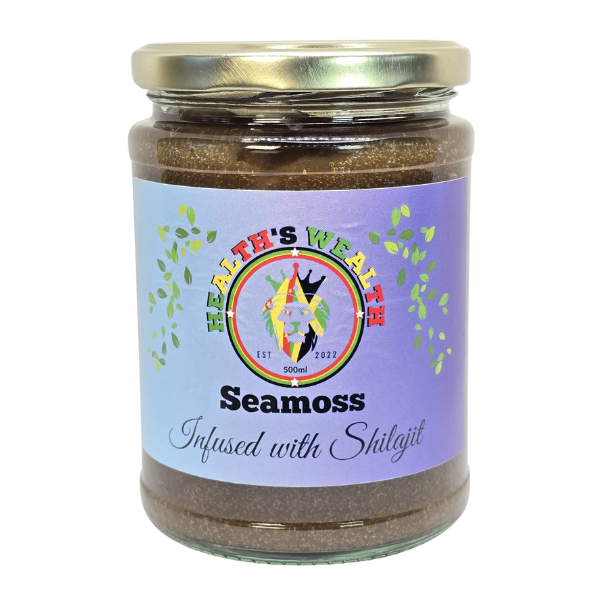 Seamoss infused with Shilajit- (250 and 500 ml)
