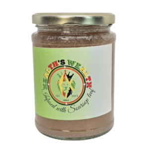 Seamoss infused with Soursop leaf- (250 and 500 ml)